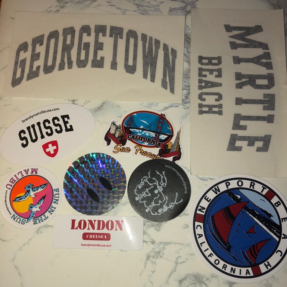 brandy melville stickers